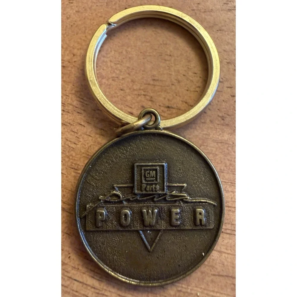 Vintage GM Power/Parts Key Chain.